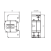 Обмежувач перенапруги Тип I + II V50-B+C 1+NPE артикул 5093653