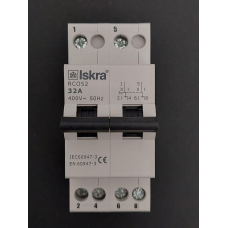 Перемикач I-0-II, 2p 32A ISKRA