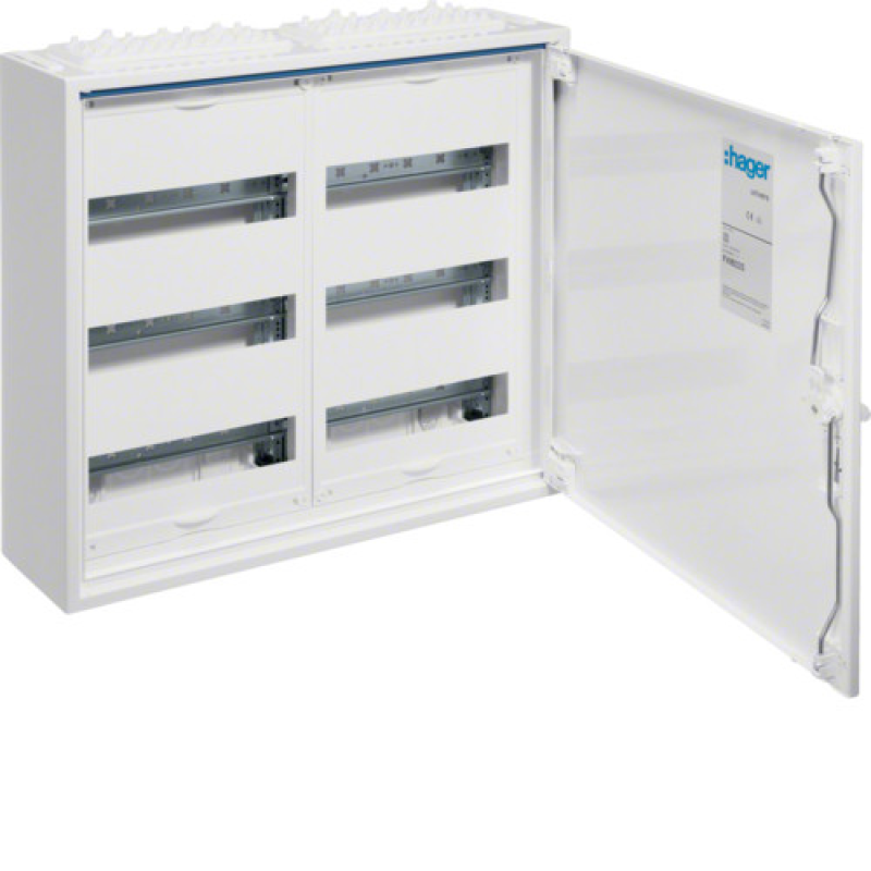 Щит Univers IP44/II 500x550x161мм 72мод.(2x36) Hager FWB32S