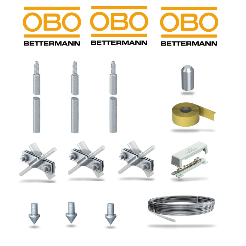 Комплект заземлення OBO Bettermann 9м (сталь оцинкована)