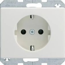 Розетка з з/к, біла, 16А/250В ARSYS актикул 47150002