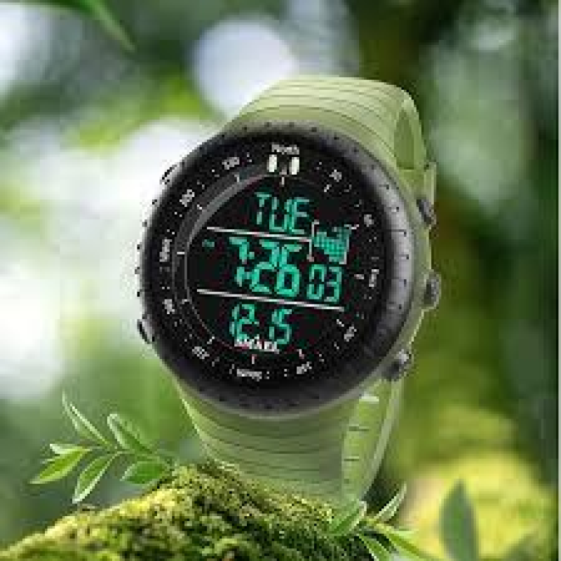 Чоловічий електронний годинник ARMY GREEN