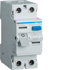 ПЗВ 2P 6kA 25A 30mA A Hager CDA225D