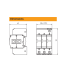Обмежувач перенапруг Тип I + II V50-B+C 3-280 Артикул 5093627